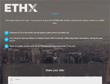 Tablet Screenshot of ethx.com